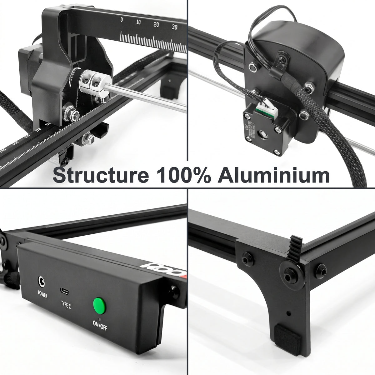 Graveur laser de bureau haute précision