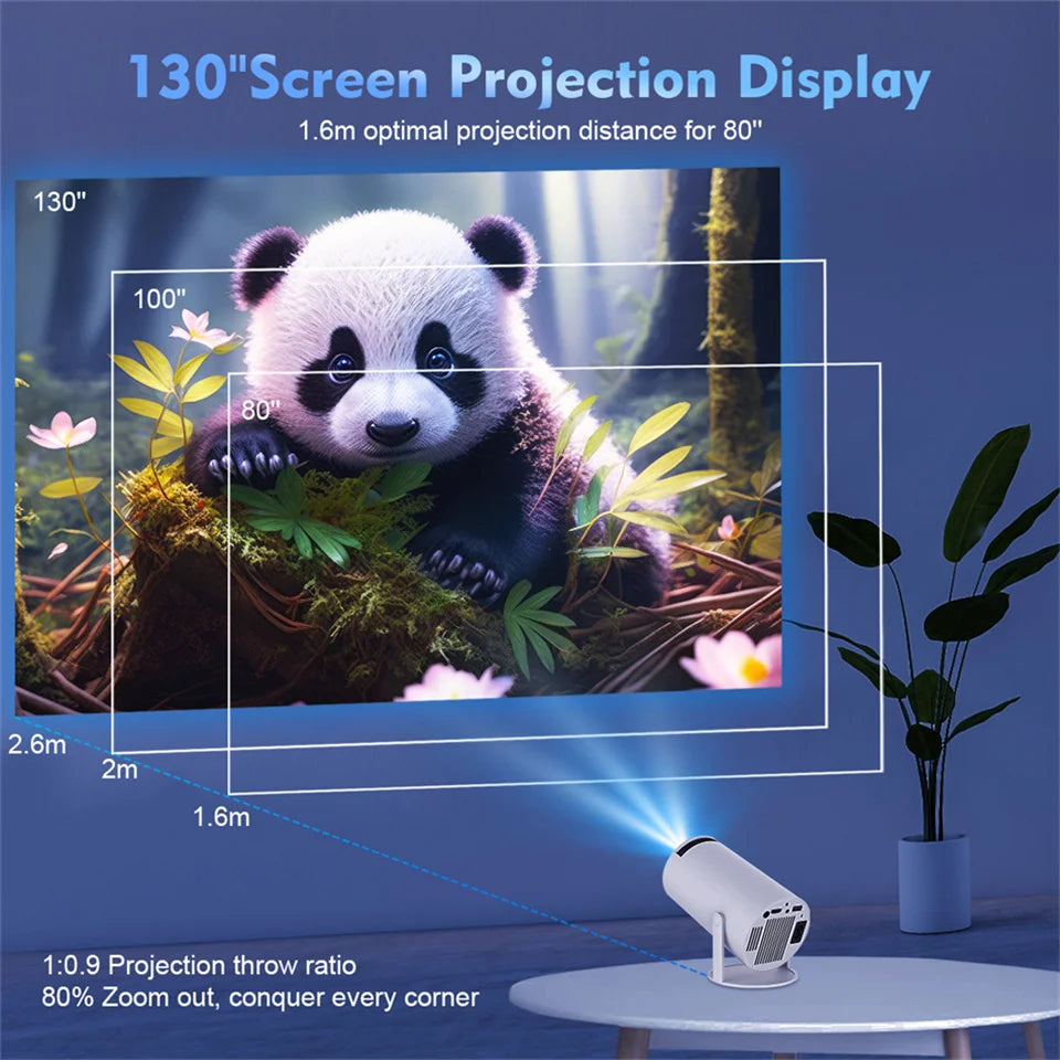Projecteur cinéma intelligent 4K