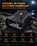 Appareil de Vision Nocturne Numérique HD — Écran 4,5"